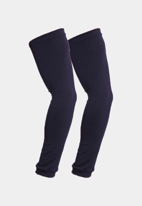 Manguito Azul Marinho Mangas Proteção De Braço Térmico Malha Proteçao Uv